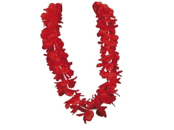Punainen havaijilainen seppele