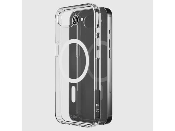 SBS Cover Light Mag Protective Case for iPhone 16e / 17e Compatible with MagSafe - Transparent