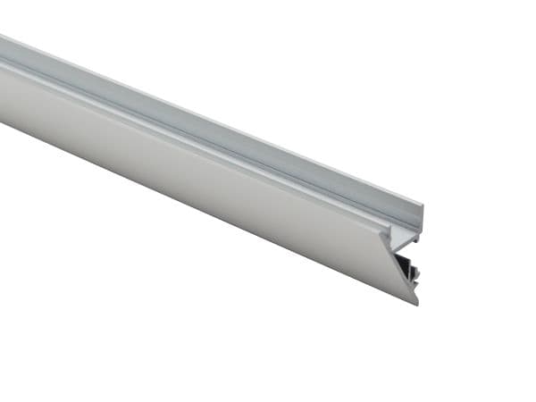 Aluminiumprofil i vit för effektbelysning