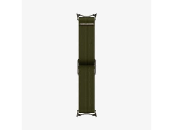 Spigen AMP07608, Yhtye, Älykello, Khaki, Google, Google - Pixel Watch Google - Pixel Watch 2, Nailon