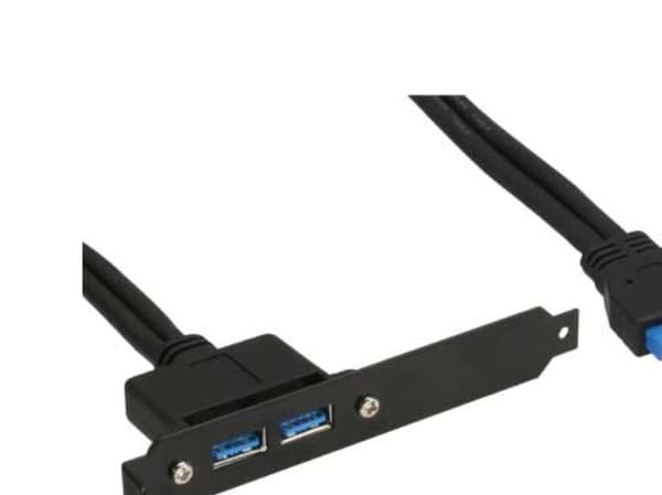 InLine 33390C, Hunkjønn, Hunkjønn, 120 mm, 585 mm, 22 mm, 82 g