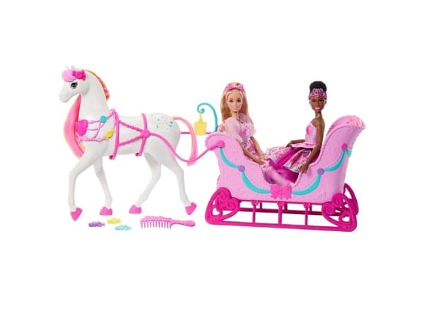 Barbie Nutcracker Horse & Sled