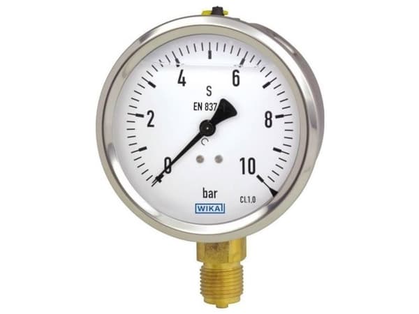 WIKA rörfjädermanometer 9022120 213.53, 1 st