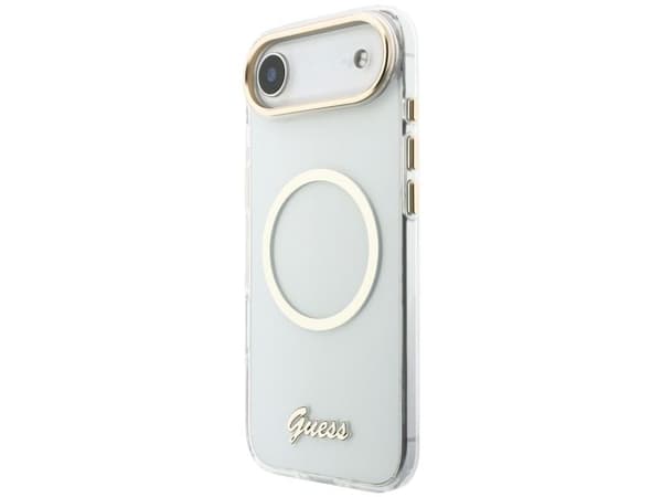 Guess IML Script Metal MagSafe-deksel til iPhone Air - klar