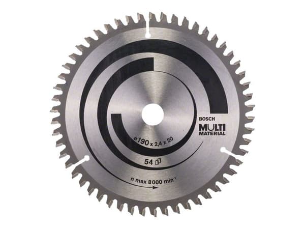 Bosch RUNDSAVKLINGE MULTI 190X2,4X20MM 54 TDR