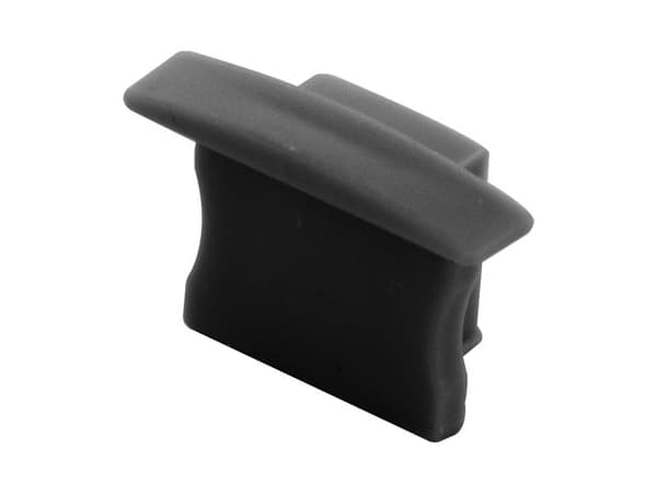 EGLO infälld profil H15 mm diff. opal 2 m svart