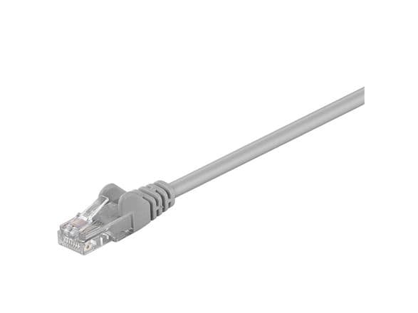 Goobay CAT 5-1000 UTP Grå 10m, 10 m
