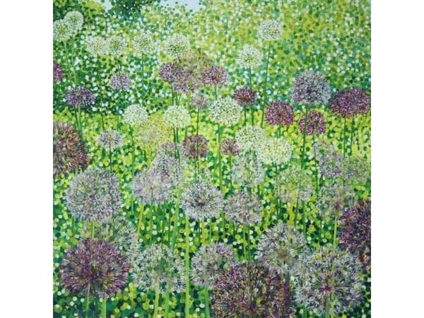 Susan Entwistle Ticket with envelope Garlic field