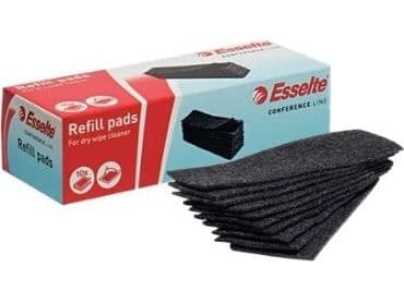 Filtpuder til Esselte whiteboardvisker - refill pads (10 stk.)