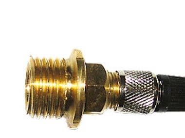 Luftventil JCH 1/4" nippel med gevind