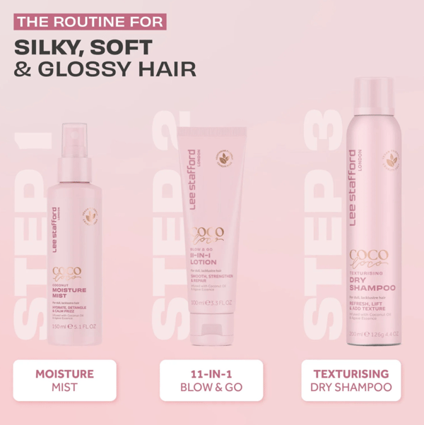 Lee Stafford Coco Loco teksturerende dry shampoo