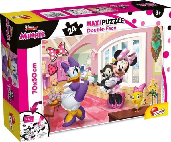 Lisciani Puzzle Df Supermaxi 24 Minnie, 3 vuotta