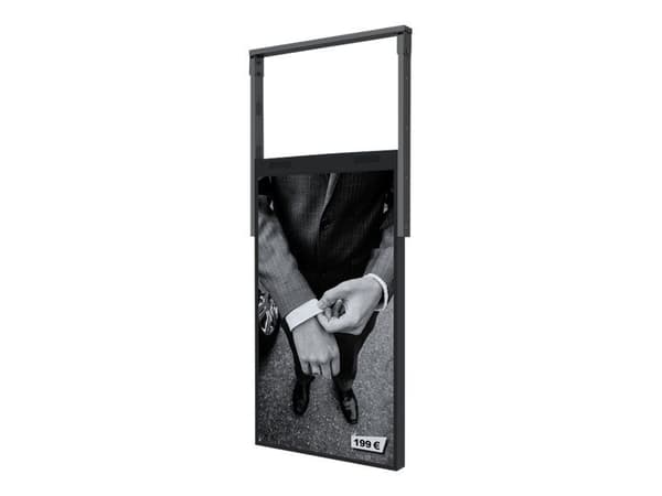 Multibrackets M Ceiling Mount Pro - Monteringskomponent (takmontering) - för LCD-display - stål - svart - för Samsung OM55N-D