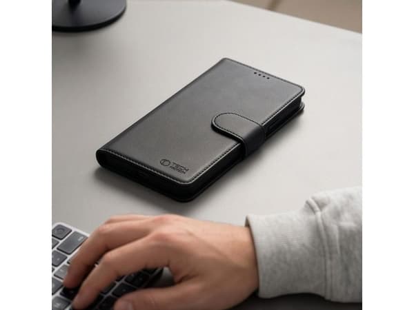 Tech-Protect Wallet Case for Xiaomi Redmi 17G / 5G - Black