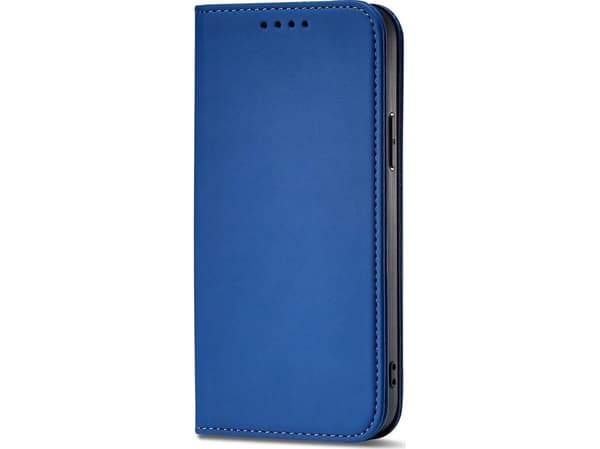 Magnetiskt kortfodral för iPhone 13 Pro Max - blå