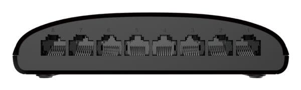 D-Link DGS 1008D - Switch - ohanterad - 8 x 10/100/1000 - skrivbordsmodell