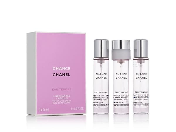 Chanel Chance Eau Tendre EDT - refill m 3 x 20 ml
