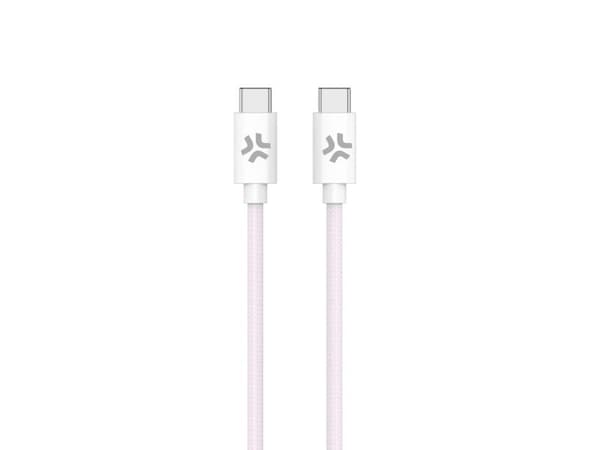 Celly USBCUSBCCOTTPK, 1,5 m, USB C, USB C, Rosa, Hvit