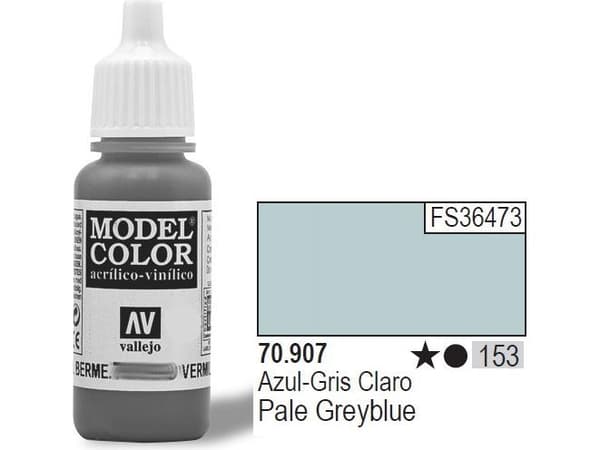Vallejo 70.907, 17 ml, Blå, Matte, Flaske