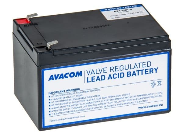 Avacom RBC4 blybatteri (VRLA)