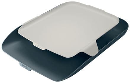 Brevbakke Leitz Cosy grå inkl. organizer - (4 sæt)