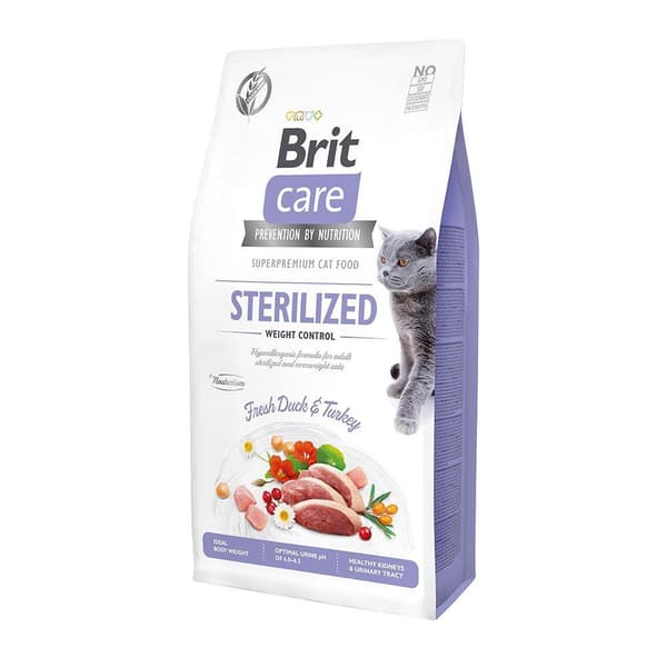 Brit Care Cat GF Sterilized Weight Control 7kg
