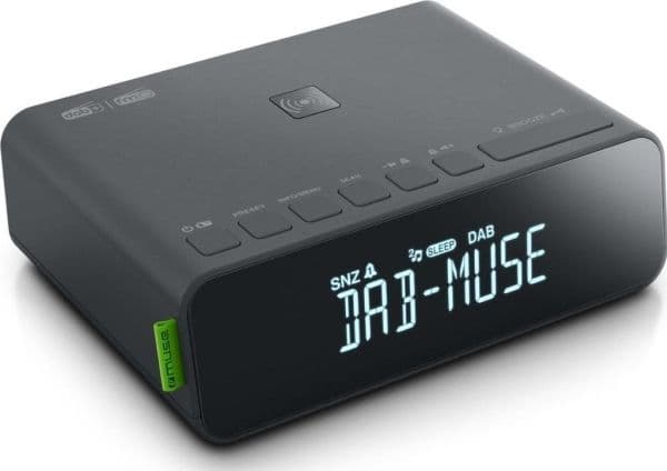Muse M-175DBI, Bærbar, DAB, DAB+, FM, PLL, LCD, Sort, Monokromatisk, AC/DC