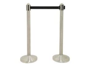 Barrier set securit, teräs, musta teippi