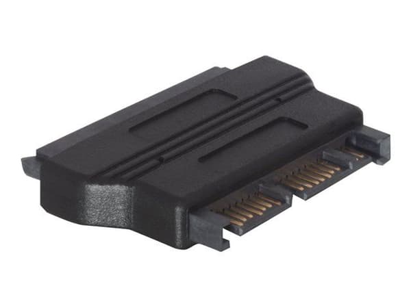 Delock - SATA-adapter - Micro SATA (hann) til SATA-kombo (hunn)