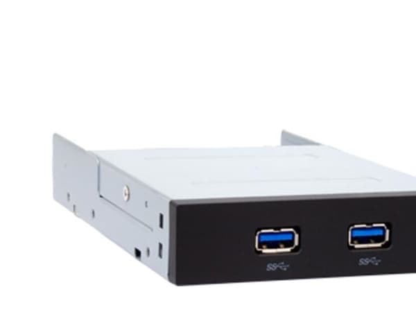 Chieftec MUB-3002 - Frontpanelporter for lagringsrom - USB 3.0 x 2