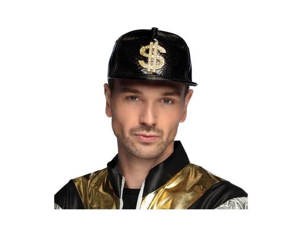 Musta korkki, jossa dollarimerkki