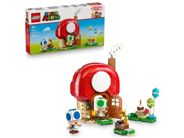 LEGO Super Mario 72041 Kalas i Toads hus