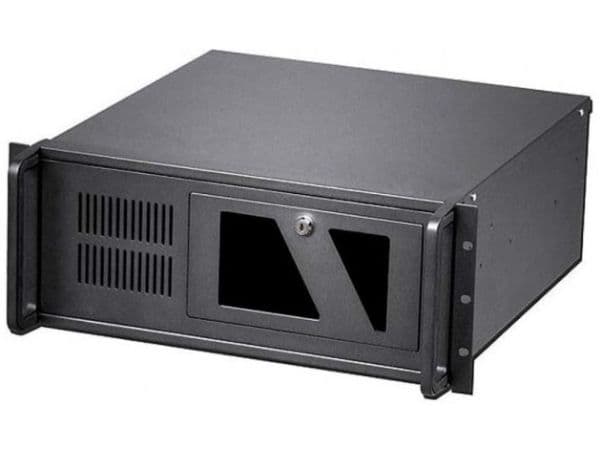 Techly I-CASE MP-P4HX-BLK2, Stativ, Server, Sort, ATX, Metall, 4U