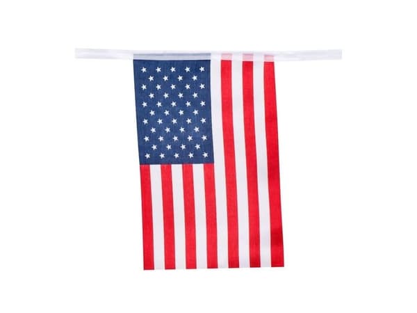 Flag guirlande USA