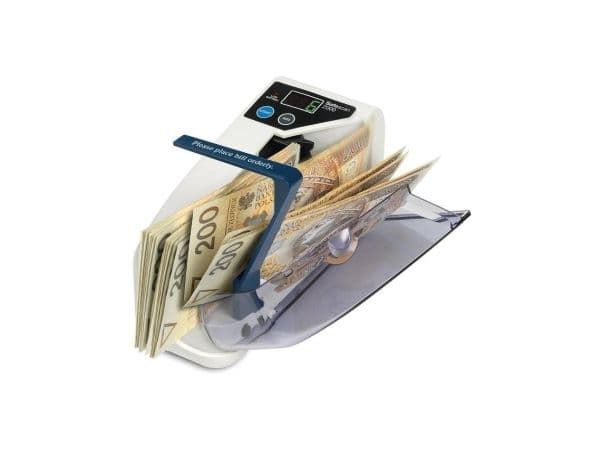 Safescan 2000 - Seddelteller - hvit