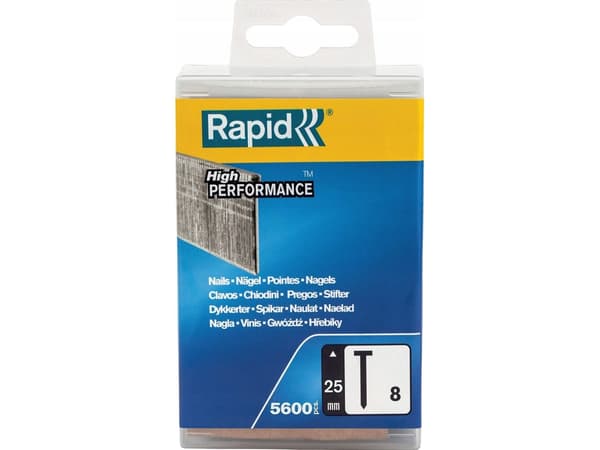 Rapid stifter nr. 8 25 mm pakke 5600 stk.