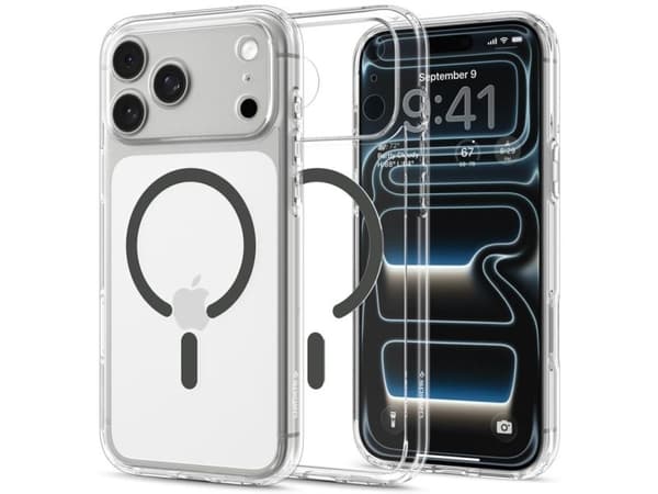 Spigen Ultra Hybrid MagSafe Case for iPhone 18 Pro Max / 17 Pro Max - Clear Graphite