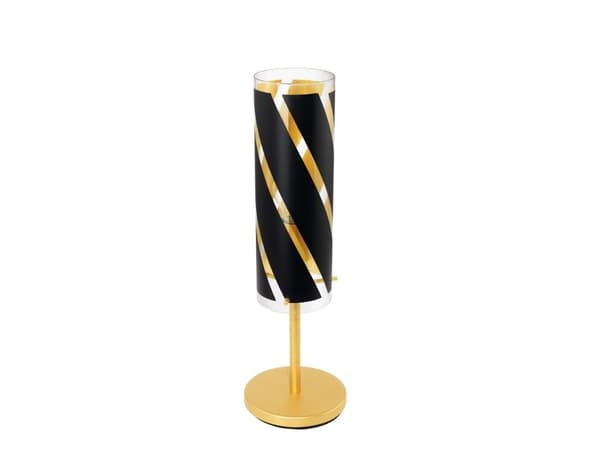 EGLO PINTO NERO 1 bordlampe sort/gull