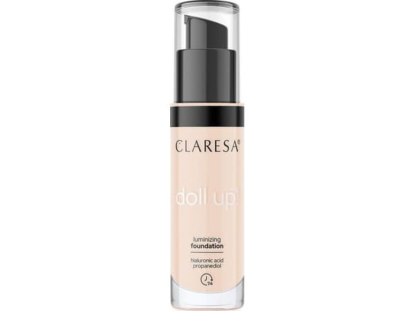 CLARESA Illuminating Primer Doll Up! No. 03 light-medium 34g