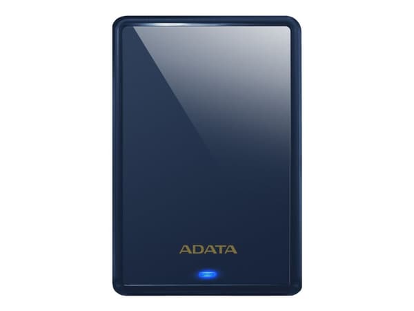 ADATA Classic HV620S - Harddisk - 1 TB - ekstern (bærbar) - USB 3.0 - blå