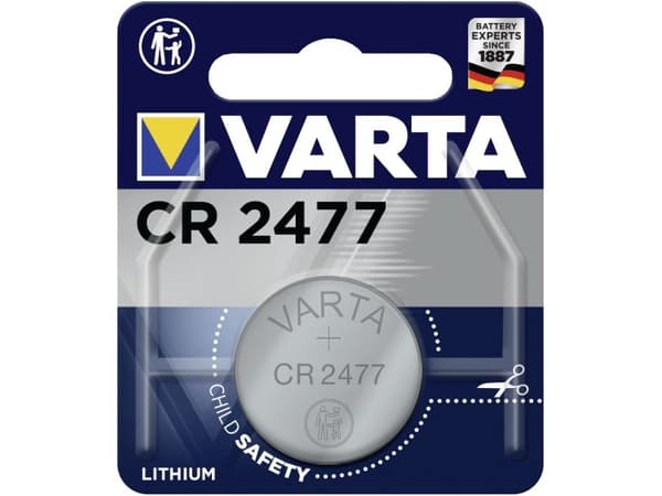 Varta - Batteri CR2477 - Li
