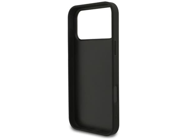 Guess Fixed Glitter Big 4G case for iPhone 17 Pro Max - black