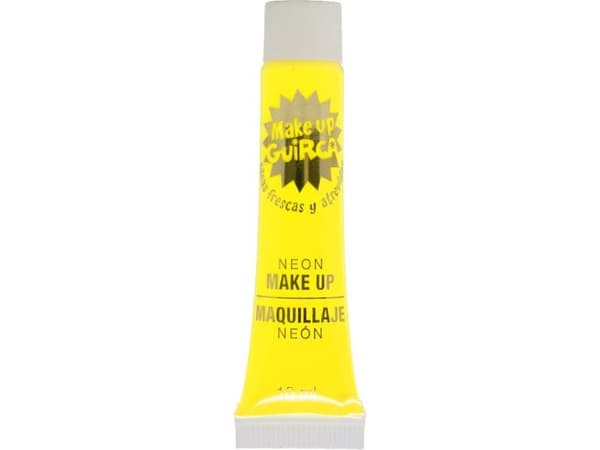 Neon gul UV-sminke, 10 ml