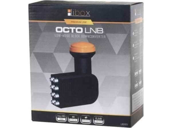Libox LIBOX LIBOX LNB CONVERTER OCTO LB0105 | 8 viritintä