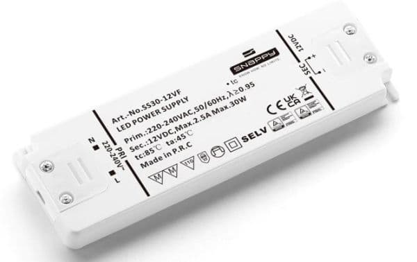 LED Driver Snappy 30W 12VDC