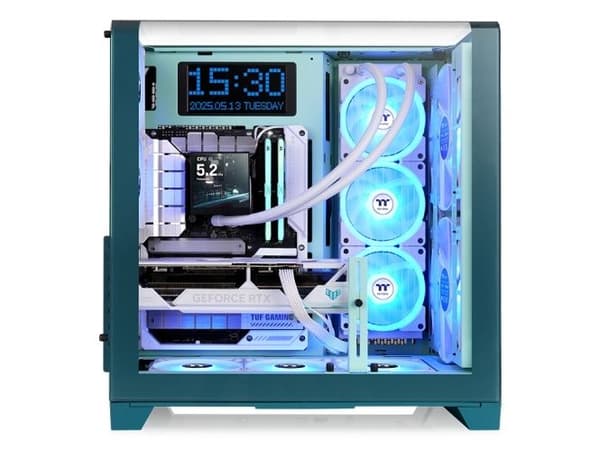 Thermaltake View 390 Air kabinett Transformative Teal