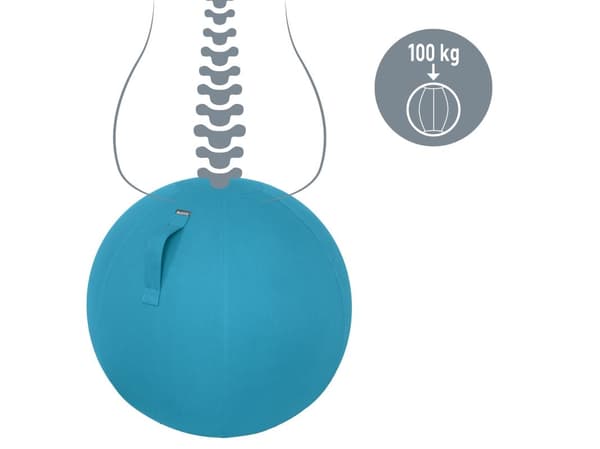 Ergonomisk balancebold Leitz Cosy blå