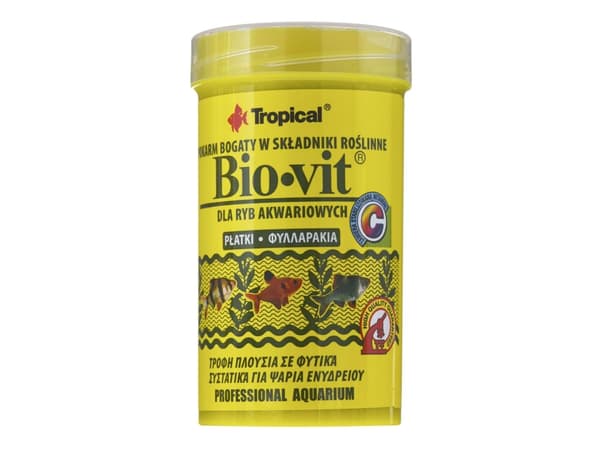 Tropical Bio-Vit växtfoder för fisk 100 ml/25 g