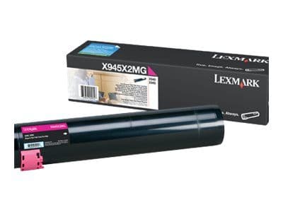 Lexmark - Høy ytelse - magenta - original - tonerpatron LCCP - for Lexmark X940e, X940e Page Plus Solution, X945e, X945e Page Plus Solution