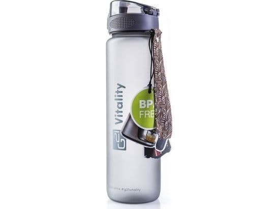 G21 Pullo suukappaleella harmaa 1000 ml